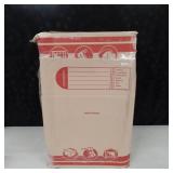 Industrial Style Metal Bar Stool with Back - Set of 2