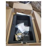 KRAUS Forteza Dual-Mount Single-Bowl Granite Kitchen Sink