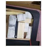 Uphostered Velvet Bed Frame w/ Headboard Parts