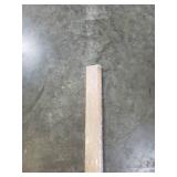 Zamma Fresh Oak/Elk Wood Vinyl Stair Nose Molding