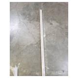 Zamma Fresh Oak/Elk Wood Vinyl Stair Nose Molding