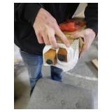 Homepop Chunky Textured Storage Ottoman