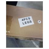 Homepop Chunky Textured Storage Ottoman