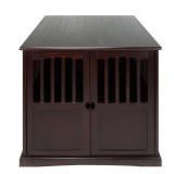 Wooden Extra Large Pet Crate End Table