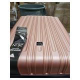 Travelers Club MidTown Collection Rolling Upright Suitcase