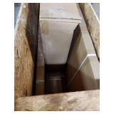 Lavish Corner-Drain Round Corner Shower Stall Kit