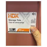 HDX Storage Totes (4 COUNT)
