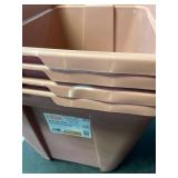 HDX Storage Totes (4 COUNT)