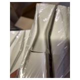 Ivy Hill Tile Delphi Harlequin Natural White Polished Ceramic Mosaic Tile Set