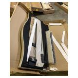 Furinno Abbyson Button Tufted Bed Frame (Queen Size)