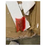 Furinno Abbyson Button Tufted Bed Frame (Queen Size)