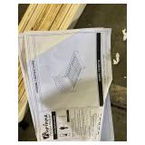 Furinno Abbyson Button Tufted Bed Frame (Queen Size)