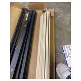 Metal Bed Frame w/ Wood Slats (Full Size)