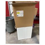 Hampton Bay Courtland Laminate Shaker Wall Kitchen Cabinet