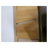 Hodedah Imports 5-Shelf Bookcase