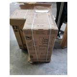 Hampton Bay Recessed Panel Assembled Lazy Susan Corner Base Kitchen Cabinet