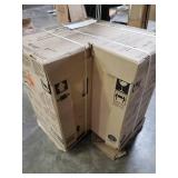 Hampton Bay Recessed Panel Assembled Lazy Susan Corner Base Kitchen Cabinet