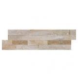 MSI Golden Honey Mini Ledger Panel Natural Quartzite Wall Tile Set