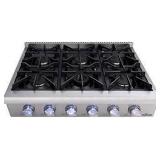 Thor Kitchen PRO Series 6-Burner Gas Cooktop