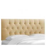Button Tufted Headboard (Queen Size)