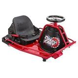 Razor Crazy Cart - 24V Electric Drifting Go Kart - Variable Speed, Up to 12 mph, Drift Bar for Controlled Drifts (B084SW8KW9) Razor Crazy Cart - 24V Electric Drifting Go Kart - Variable Speed, Up to 12 mph, Drift Bar for Controlled Drifts (B084SW8KW9)