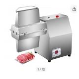 VEVOR 110V Commercial Meat Tenderizer 750W Stainless Steel Electric Cutting Width 5inch Heavy Duty Switchable Attachment Kitchen Tool VEVOR 110V Commercial Meat Tenderizer 750W Stainless Steel Electric Cutting Width 5inch Heavy Duty Switchable Attachment Kitchen Tool