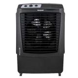 Honeywell - 2100 CFM Outdoor Portable Evaporative Cooler and Fan with 36-Ft. Air Throw for Large Outdoor Spaces, Black - Black Honeywell - 2100 CFM Outdoor Portable Evaporative Cooler and Fan with 36-Ft. Air Throw for Large Outdoor Spaces, Black - Black