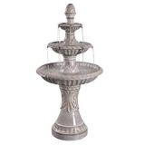 Kenroy Home 51092IV Kiera Tiered Fountain with Ivory Finish, Classic Style, 46.5" Height, 23.5" Width, 23.5" Depth Kenroy Home 51092IV Kiera Tiered Fountain with Ivory Finish, Classic Style, 46.5" Height, 23.5" Width, 23.5" Depth
