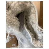 nuLOOM Shanna Easy Shag White 7 ft. x 9 ft. Area Rug nuLOOM Shanna Easy Shag White 7 ft. x 9 ft. Area Rug