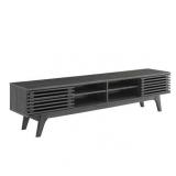 Modway Render 70 Entertainment Center TV Stand Gray Modway Render 70 Entertainment Center TV Stand Gray