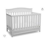 Delta Children Emery 4-in-1 Convertible Baby Crib - Greenguard Gold Certified, White Delta Children Emery 4-in-1 Convertible Baby Crib - Greenguard Gold Certified, White