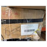 SEI Furniture Edison Industrial 2-Drawer Desk in Gray SEI Furniture Edison Industrial 2-Drawer Desk in Gray