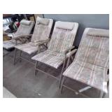 4- Patio Chairs