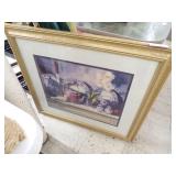 Framed Picture - Mantel w/ Bird Framed Picture - Mantel w/ Bird