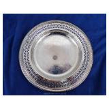 3- Silver Plated Serving Trays w/ Bag