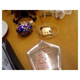 Plate Holders, Dog Figurines, Blood Donor Pins, etc. Plate Holders, Dog Figurines, Blood Donor Pins, etc.