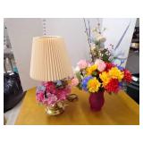 Lamp and Vase w/ Flowers Lamp and Vase w/ Flowers