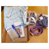 Heating Pad, Gait Belt, Thermometer, Pill Organizer, etc