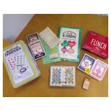 Playing Cards, Pinochle, Mexican Train Dominos, Mini Ace Match Box Playing Cards, Pinochle, Mexican Train Dominos, Mini Ace Match Box