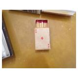 Playing Cards, Pinochle, Mexican Train Dominos, Mini Ace Match Box Playing Cards, Pinochle, Mexican Train Dominos, Mini Ace Match Box