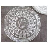 Clear Glass Plates, Cup, etc Clear Glass Plates, Cup, etc