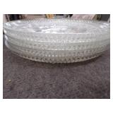 Clear Glass Plates, Cup, etc