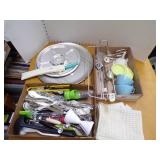 Kitchen Utensils, Set of 2 Tea Cups, etc