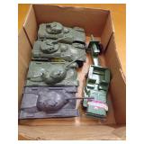 Green Toy Military Tanks, etc Green Toy Military Tanks, etc