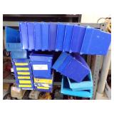 Blue Hardware Bins