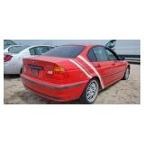 2001 BMW 325iA-4, Red