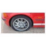 2001 BMW 325iA-4, Red