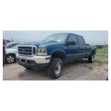 2001 Power Stroke Ford F-350 Super Duty, Blue