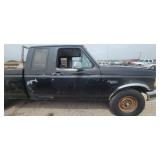 1995 Ford F-250 XLT Extended Cab Truck, Black