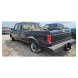 1995 Ford F-250 XLT Extended Cab Truck, Black
